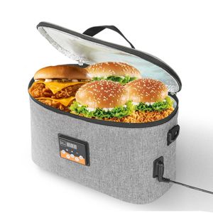 Przenośny piekarnik Butelka Butelki Butelki 12 V Personal Electric Heating Lunch Box na wycieczkę kempingową Piknik 240111