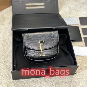 designer bag cowhide leather women handbag tote shoulder purse Crocodile pattern mini messenger bags 6 colors size 15cm