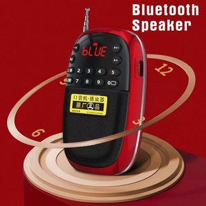 راديو Hot Mini FM Radio Bluetoothspeaker MP3 مسكن لمشغل الموسيقى المحمولة.