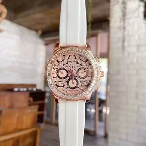 Orologio da uomo e da donna, movimento al quarzo originale importato, cinturino in caucciù in vetro minerale super resistente 01