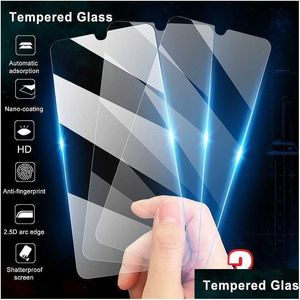 Cell Phone Screen Protectors 3Pcs Tempered Glass For Huawei Mate 30 20 10 Lite 20X Sn Protector On P30 P Smart Z Protective Film L23 Dhjbx