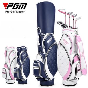 PGM Women Golf Bag Portable Tjockat vattentätt tygboll Golfkläderbeständig högkvalitativ ljus TPU -klubbar QB103 240111