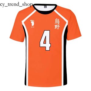 Designer Haikyuu Camiseta Voleibol Mens Camisetas M Uniforme Treinamento Roupas Homens Mulheres Camiseta Adultos Verão Casual Esportes Mangas Curtas Alta Qualidade Pedra Ess CP 75