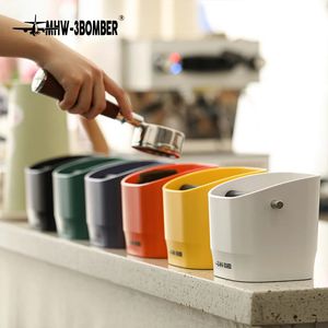 Espresso Grounds Bucket Coffee Knock Box Barista Tools Chic Cafe Bar Counter Accessories Mini Professional Home 240111