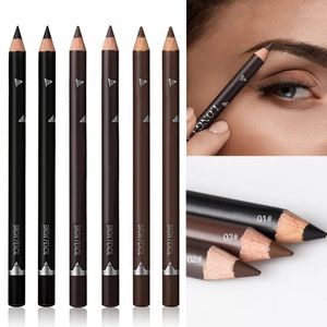 5PC 6/12pcs matita per ombretti impermeabile professionale ombretto femminile penna per trucco colore semplice naturale nero marrone cosmetici bellezza ombretto strumento 230112