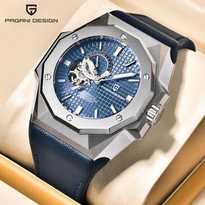 PAGANI Men s Fully Automatic Mechanical Hollow Waterproof Night Glow Precision Steel Watch