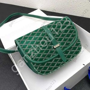 ショルダーバッグ10A高品質のデザイナーリアルレザーバッグマン女性ハーフムーンバッグウォレットハンドバッグ