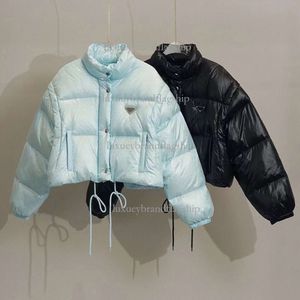 Classico parka da donna piumino moda giacca corta stile corsetto sottile vestito spesso giacca a vento tasca cappotti caldi da donna oversize