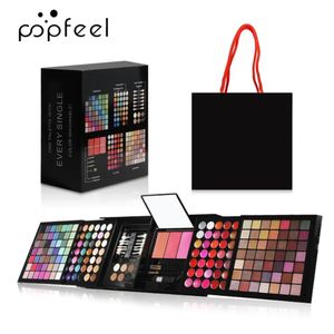 Gloss 74/177 Kolor cień do powiek zestawu makijażu Zestaw Palety Shimmer Professional wargi Gloss Kolekcja Makeup Matte Eye Shadow Foundation