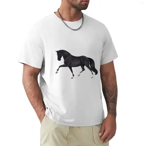 Regata masculina totilas adestramento cavalo camiseta gráfica camisas engraçadas personalizadas bonito peso pesado para homem