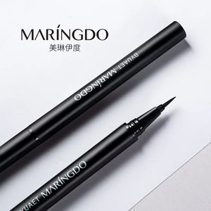 Maringdo Delikatne i cienkie eyeliner płynny długopis miękkie włosy czarny pędzel ołówkowy brwi 240111