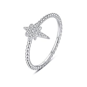 Osiem Awan Star Ring S925 Sterling Silver Micro Set Star Pierścień Europejska i amerykańska Nowe modne kobiety Ring High End Jewelry Akcesoria Walentynkowe Gift SPC