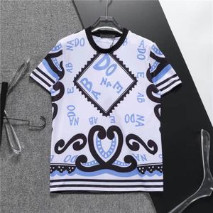 T-shirt da uomo T-shirt firmata T-shirt allentata T-shirt di marca di moda top camicia casual da donna abbigliamento di lusso street letter stampato top a maniche corte estivo