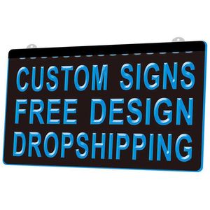 Led Neon Sign Ls0001 Design Your Own Custom Light Hang Home Shop Decor Drop Delivery Lights Lighting Holiday Dh18B