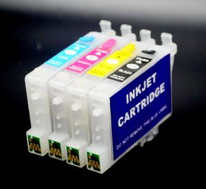 1setlot HYD T0601 T0602 T0603 T0604 4COLORSET SOLL TYKOLDRIDGE DO EPSON C68 C88 CX7800 CX4200 DRINTERWINTERWITH Permane9885538