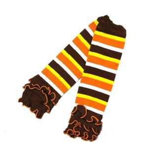 Baby leg warmer children cotton Black white orange leg warmer socks adult arm warmers 12pairs/lot 240111