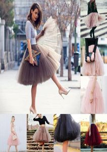 Tutu Skirt Girls Petticoat A Line Mini Short Out Wear Princess Gown Soft Tulle Prom Dresses With Ruffle9062452