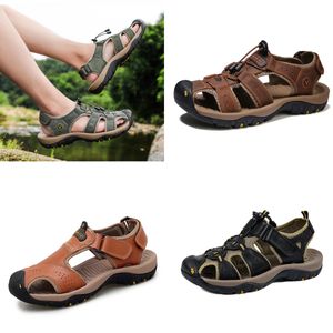 Sandália de alta qualidade doce cor apartamentos sapatos masculinos designer ao ar livre chinelo fundo plano conforto areia praia sandálias 38-48