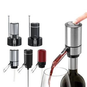 エレクトリックワインエアレーターディスペンサーバーアクセサリーoneTouchオートマチックデカンターパーティーAerador vinho 240111の曝気剤