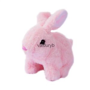 Musica per bambini Giocattoli sonori Giocattolo di coniglio elettrico Morbido peluche Camminare Correre Abbaiare Bocca Muovere le orecchie Bambini Simulazione intelligente Bunny Doll per il regalo di compleannovaiduryb