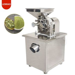 Electric Grain Mill Grinder Stainless Steel Pulverizer Powder Machine For Dry Herbs Grains Spices Cereals Coffee Corn