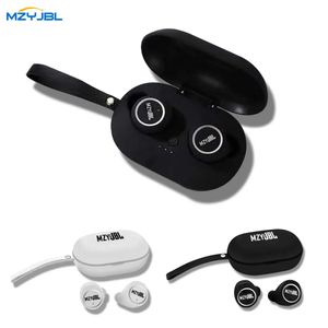 Słuchawki MZYJBL MINI TWS Zestaw słuchawkowy Bezpłatny X8 Bluetooth Sardhphone Inear Bezprzewodowe słuchawki Małe sportowe wodoodporne słuchawki z obudową ładowania