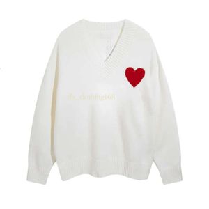Entwirft neue Sweate Love Heat A Man Woman Loves Couple Cadigan Knit V Ound Neck High Colla Womens Fashion Lette White Black Long Sleeve Clothing