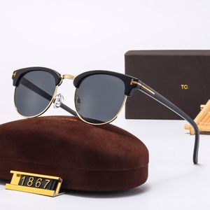Top Tom-Fornd Sonnenbrille Damen Herren Senior Brillen für Damen Brillengestell Vintage Metall Sonnenbrille mit