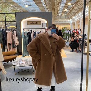 Maxmaras Teddy Bear Coat Womens Cashmere Coats Maxmaras 21 Classic Teddy Camel Fleece Long Paris Cute Cat Authentic Purchase Agency