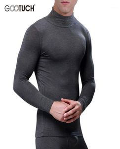 Men039S Thermal Underwear Mens Plus Size Long Johns Tops Comfortabel Warm Men039S Turtleneck Thermo Ademende Thin Underhi5165298