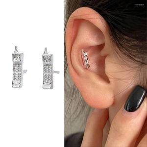 Stud Earrings Exquisite Mobile Phone For Women Creative Vintage Piercings Party Jewelry Gifts Wholesale Pendientes 2024