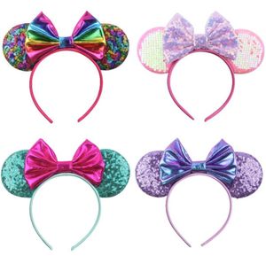 Christmas Festival Sequins Mouse Ear Women Girl Headband Party Hairband Handmade Hair Accessories8467323