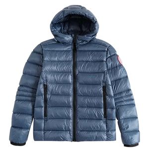 Piumino da uomo di design Parka invernale Canda Goose Giacca smanicato in cotone Puffy Jacket Cappotto con cappuccio Crofton di alta qualità Win 748