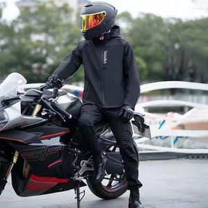 オートバイアパレルサイクリング服モーターサイクルレーシングカーフォーシーズンアンチフォールジッパー耐摩耗性のスプラッシング風力発電と暖かい
