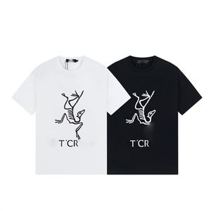 Men's T-shirt designer clothing summer animal bird letter print simple and loose casual youth men's clothing