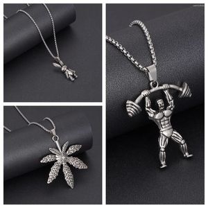 Anhänger Halsketten Halloween Kreative Cartoon Metall DIY Mode Trend Halskette Choke Kreis Jungen Street Dance Schmuck Zubehör