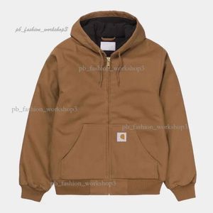 Carhart Designer Mens Hoodie Womens Half Plckket Zipper Hoodys Jackor Thickning Sportwear Sweatshirts Lossa Classic Carhartts Jacket Winter Jacket 548