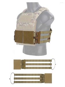 Jaquetas de caça conjunto de fivela de liberação rápida para cpc ncp airsofts colete placa transportadora cinta de montagem cummerbund cinto lateral