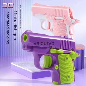 Funny Toys MINI M1911 3D-Spielzeugpistolen-Modell kann nicht schießen, Colt, Zappeln, Depressionsspielzeug, Erwachsene Spielzeugpistole, leuchtende Jungen, Geburtstag, lustige Geschenke