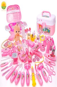 2039 pezzi Dottore Giocattolo Ragazza Infermiera Giochi Set Kid Giochi di ruolo Accessori medici Strumento uniforme Costume Educazione per bambini Regali 216803595