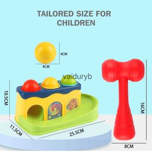 Baby Music Sound Toys Educational Knock Toy Piling Platform Small Hammer Percussion Table Help ldren Improve Fine Motor Skillsvaiduryb