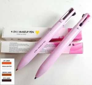 5PC 4-in-1 cosmetic pen Touch eyebrow eyeliner Waterproof waterproof durable pencil Simple color cosmetics tools 230112