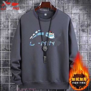 Li-ning Men's Hoodies 2024 Fashion Designer Hoodies Brand Li-ning&nasa Co-branded Nasa Sweatshirt Loose Mens and Womens Hoodies Left 9 71US