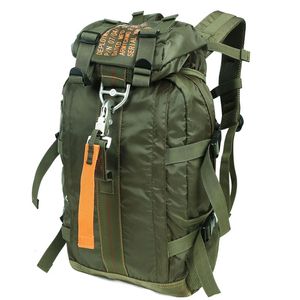 Zaino impermeabile in nylon Borse da viaggio per arrampicata Zaini da trekking leggeri Borsa da scuola sportiva per uomo Donna Nero 240112