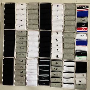 Herrensocken, Designer-Herrensocken für Damen, Chaussettes, Damen Elite NK, weiße Knöchelsportsocken, Unterwäsche, Weiß, Grau, Fußball, Basketball, Baumwolle, alle passend