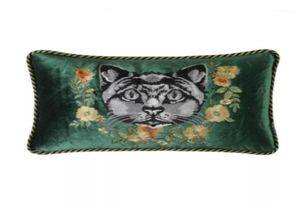 クッション装置の枕の装飾刺繍手作りのケースヨーロッパ装飾的なソファスロー女性ベルベットクッションカバースタイル15130174