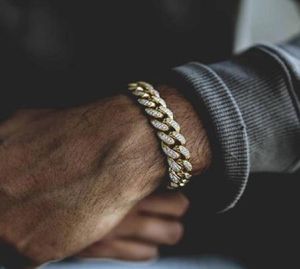 2020 di lusso unisex moda argento oro barbazzale braccialetto a catena braccialetto in acciaio inossidabile fascino catena da sposa uomini gioielli pesanti3612303