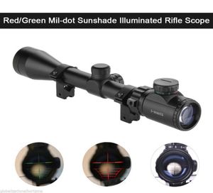 39x40 EG Redgreen Illumined Air Rifle Optics Sniper Secope WPAir Mount1708032