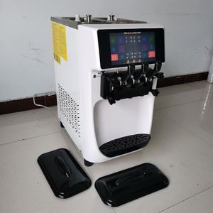 toptan!! En Düşük Fiyat Ticari Kullanım Yumuşak servis dondurma Makinesi/ Gelato Maker 7 Gün Temizlik Soğuk Sistemi Linboss