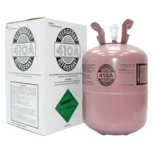 Embalagem do cilindro de aço Freon R410A Refrigerante de cilindros de tanque de 25 lb para ar condicionado